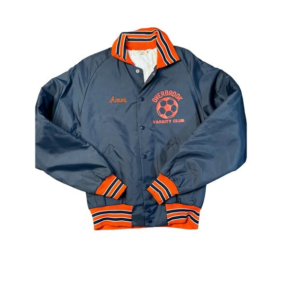 Vintage Don Alleson Athletic Varsity Jacket Men M Overbrook Varsity Club Soccer - Picture 1 of 6